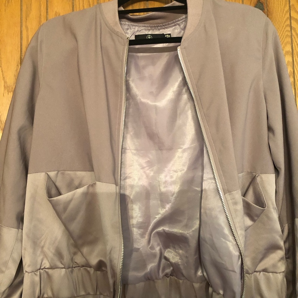 Missguided bomber colorboock jacket